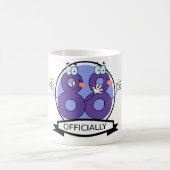 Offiziell 88 Geburtstagsbanner Kaffeetasse (Mittel)