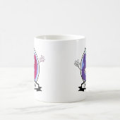 Offiziell 89 Geburtstagsbanner Kaffeetasse (Mittel)