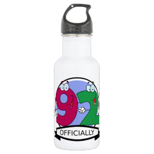 Offiziell 92 Geburtstagsbanner Edelstahlflasche