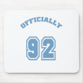 Offiziell 92 mousepad (Vorne)