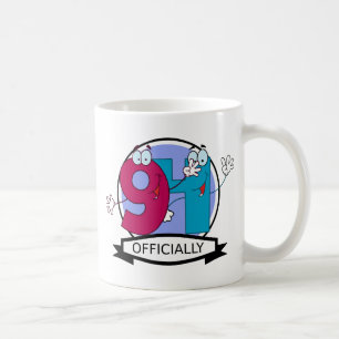 Offiziell 94 Geburtstagsbanner Kaffeetasse