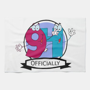 Offiziell 94 Geburtstagsbanner Küchentuch