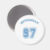 Offiziell 97 magnet (Vorderseite/Rückseite)