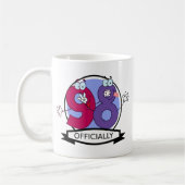 Offiziell 98 Geburtstagsbanner. Kaffeetasse (Links)