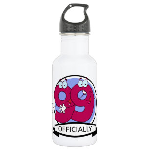 Offiziell 99 Geburtstagsbanner Edelstahlflasche