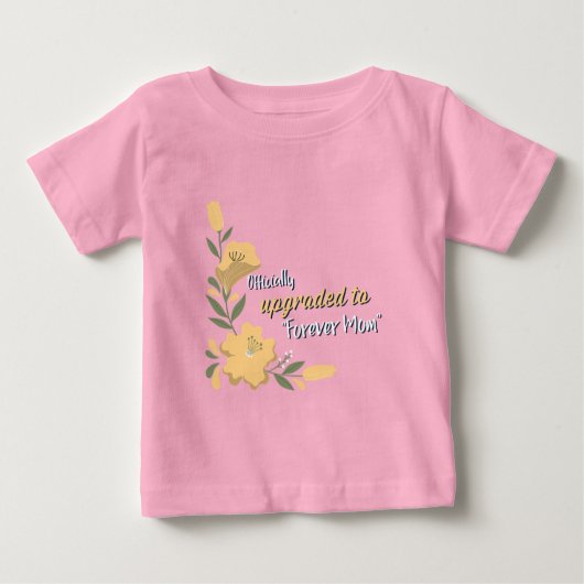 Offiziell aktualisiert auf Forever Mama Adoptive M Baby T-shirt (Vorderseite)