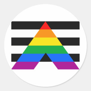 OFFIZIELL AL FLAG RUNDER AUFKLEBER