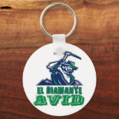 OFFIZIELL AVID LOGO WHITE SCHLÜSSELANHÄNGER (Vorderseite)