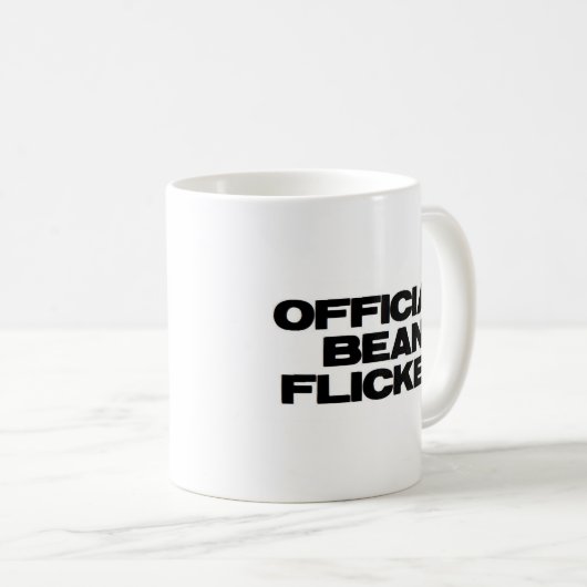 Offiziell Bean Flicker Kaffeetasse (VorderseiteRechts)