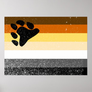 OFFIZIELL BEAR PRIDE FLAG -.pnng Poster