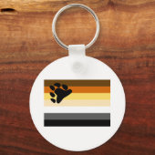 OFFIZIELL BEAR PRIDE FLAG SCHLÜSSELANHÄNGER (Vorderseite)