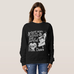 Offiziell befürchten Sie nicht Sweatshirt