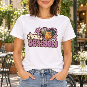 Offiziell besessen von benutzerdefiniertem Katzenf T-Shirt