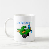 Offiziell bin ich 4, Jet Flugzeug Kaffeetasse (Links)