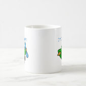 Offiziell bin ich 5, Jet Flugzeug Kaffeetasse (Mittel)