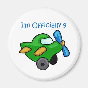 Offiziell bin ich 9, Jet Flugzeug Magnet