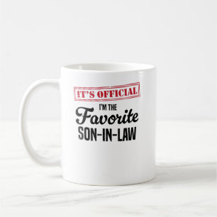Offiziell bin ich der Lieblingsschwiegersohn Kaffeetasse