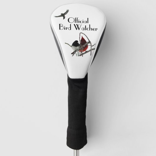 Offiziell Bird Watcher Golf Headcover (Vorderseite)