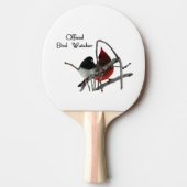 Offiziell Bird Watcher Tischtennis Schläger (Vorderseite)