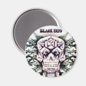 Offiziell Black Iris Merchandise Magnet (Vorderseite/Rückseite)
