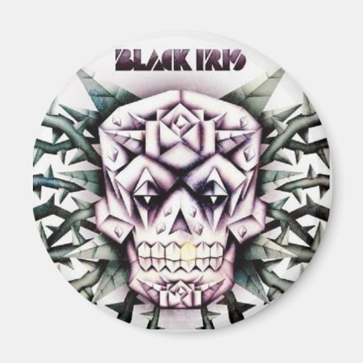 Offiziell Black Iris Merchandise Magnet (Vorne)