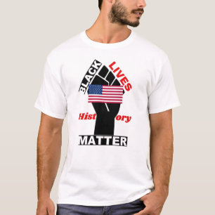 Offiziell Black Lives Materie USA Flaggensammlung T-Shirt
