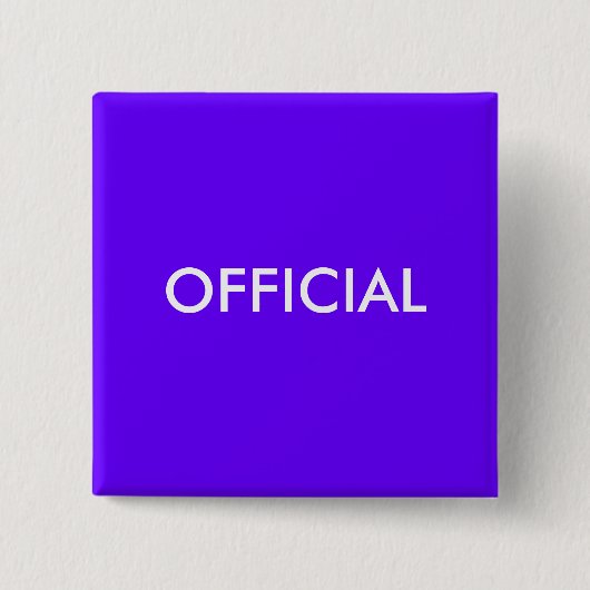 OFFIZIELL BUTTON (Vorderseite)