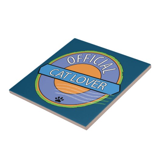 Offiziell Cat Lover Fliese (Seite)