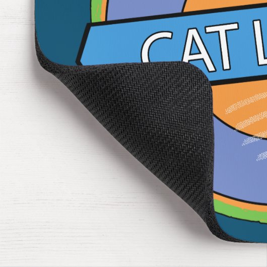 Offiziell Cat Lover Mousepad (Ecke)