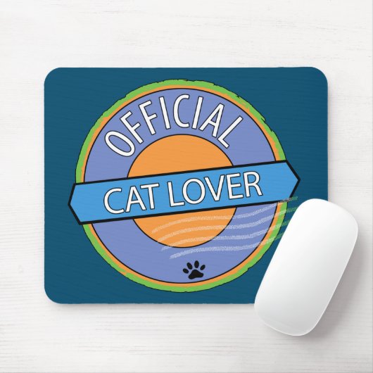 Offiziell Cat Lover Mousepad (Mit Mouse)