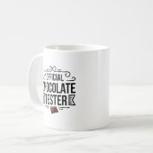 Offiziell Chocolate Tester Kaffeetasse (Vorderseite Links)