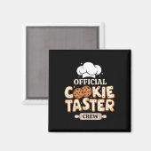 Offiziell Cookie Taster Crew Gewitterbackteam Fami Magnet (Vorderseite/Rückseite)