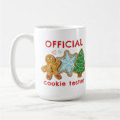Offiziell Cookie Tester Funny Christmas Kaffeetasse (Links)