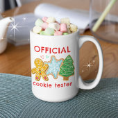Offiziell Cookie Tester Funny Christmas Kaffeetasse