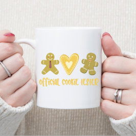 Offiziell Cookie Tester Gingerbread Niedliche Weih Kaffeetasse