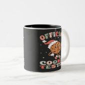 Offiziell Cookie Tester Retro Zweifarbige Tasse (VorderseiteRechts)