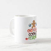 Offiziell Cookie Tester Tasse - Fun Holiday Tasse (Vorderseite Links)