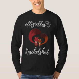 Offiziell Cudly Fox Couple Pajamas T-Shirt