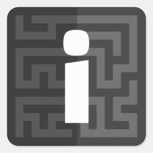 Offiziell-Curry-Logo-Aufkleber Quadratischer Aufkleber (Vorderseite)