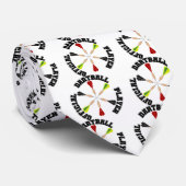 Offiziell Dartball Player Krawatte (Gerollt)