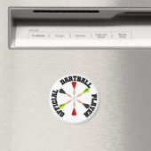 Offiziell Dartball Player Magnet (In Situ (Geschirrspüler))