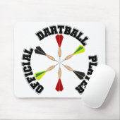 Offiziell Dartball Player Mousepad (Mit Mouse)