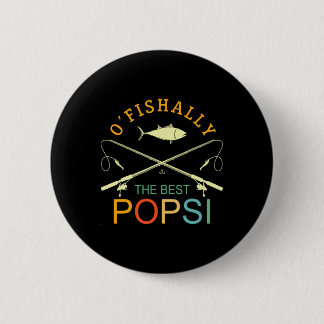 Offiziell der beste Popsi Vintage Angel-Opa  Button