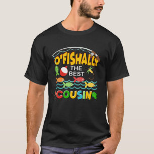 Offiziell die beste Cousine Fischerin Süße Fischer T-Shirt