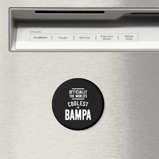Offiziell die Coolste Bampa der Welt Magnet (In Situ (Geschirrspüler))