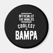 Offiziell die Coolste Bampa der Welt Magnet (Vorne)