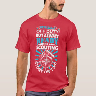 Offiziell dienstfreier Scoutmaster T-Shirt