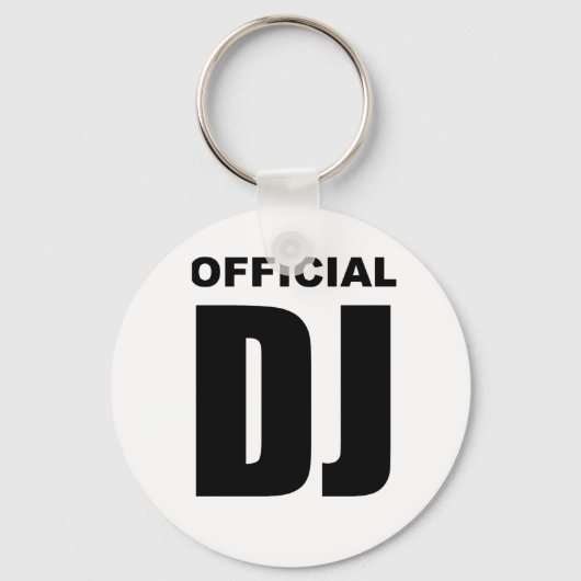 Offiziell DJ Schlüsselanhänger (Vorderseite)