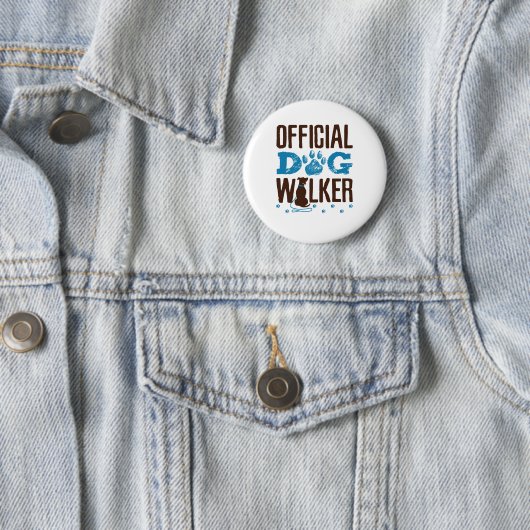Offiziell Dog Walker Button (Beispiel)