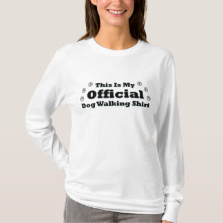 Offiziell Dog Walker T-Shirt